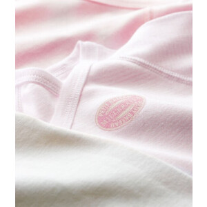 Petit Bateau Wickelbody Langarm Bio 3er Set
