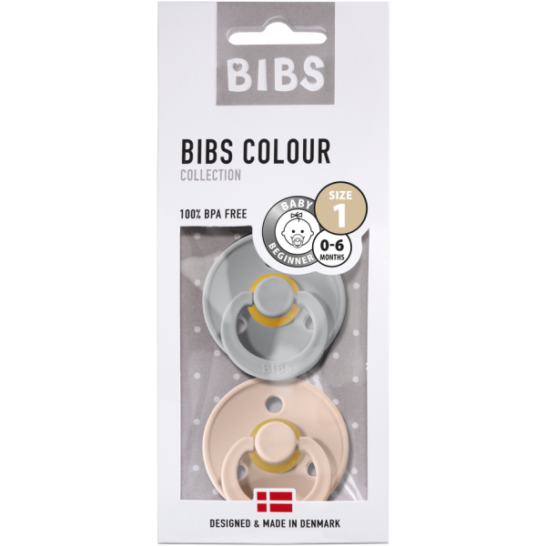 Bibs Schnuller Colour 2 Stück Größe 1