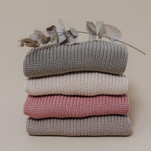 Cosyroots Oversize-Strickpullover aus Biobaumwolle
