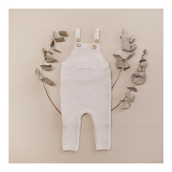 Cosyroots Latzhose aus Bio-Strick