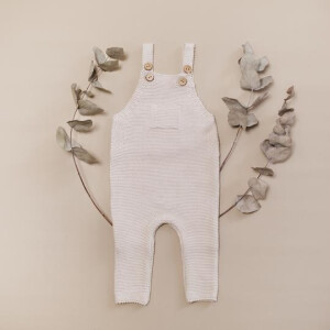 Cosyroots Latzhose aus Bio-Strick