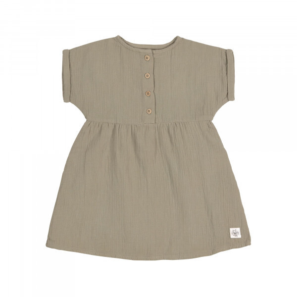 Lässig Kleid aus Bio-Musselin
