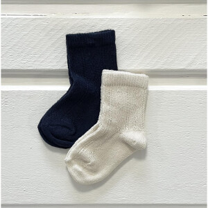 Minymo Socken 2er Pack Pointelle