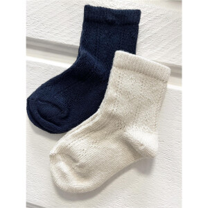 Minymo Socken 2er Pack Pointelle