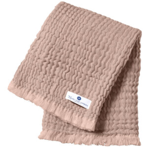 Nordic Coast Company Baby Musselindecke Fransen
