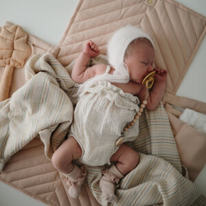 Mushie Wickelunterlage für Unterwegs Geo