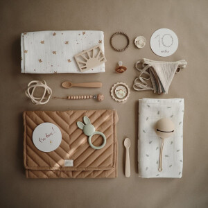 Mushie Wickelunterlage für Unterwegs Geo