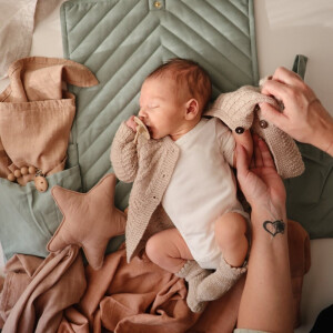 Mushie Wickelunterlage für Unterwegs Geo