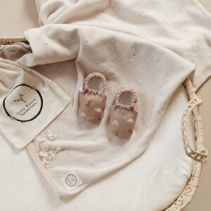 Cosyroots Krabbelschuhe Recycelt Natural Dinos