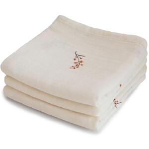 Mushie Musselin-Spucktücher 3er-Set