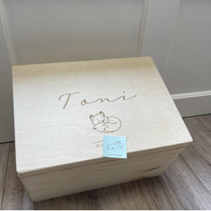 Little Pippa Erinnerungsbox personalisiert groß