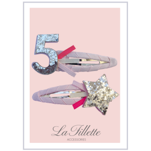 La Fillette Haarspangenset Geburtstag