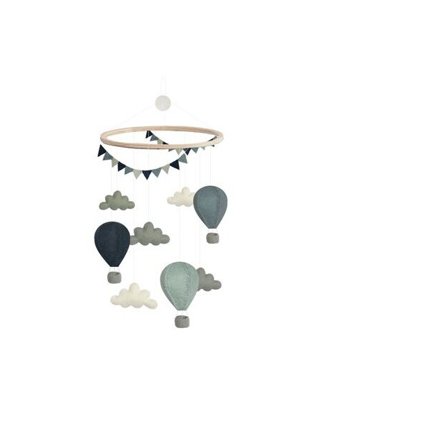 Gamcha Mobile Heißluftballons mit Wolken