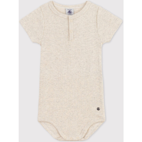 Petit Bateau Kurzarmbody Biobaumwolle