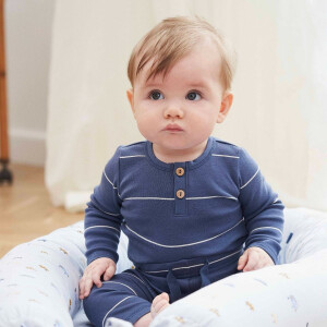 Müsli by green cotton Langarmbody Stripe