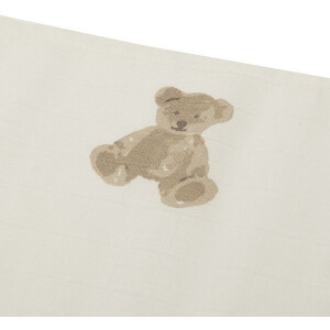 Jollein Spucktücher 3 Stück Teddy Bear
