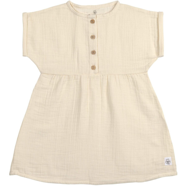 Lässig Kleid aus Bio-Musselin