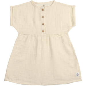 Lässig Kleid aus Bio-Musselin