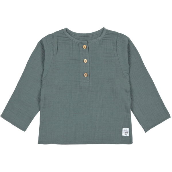 Lässig Langarmshirt aus Bio-Musselin