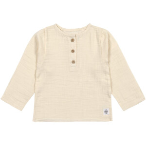 Lässig Langarmshirt aus Bio-Musselin