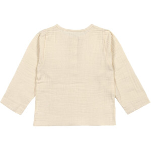 Lässig Langarmshirt aus Bio-Musselin