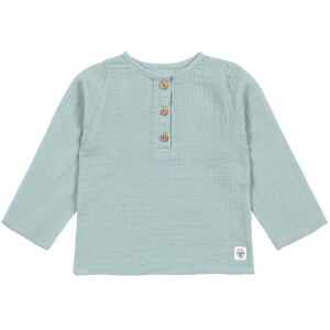 Lässig Langarmshirt aus Bio-Musselin