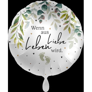 Premioloon Ballon Eukalyptus Fußabdruck