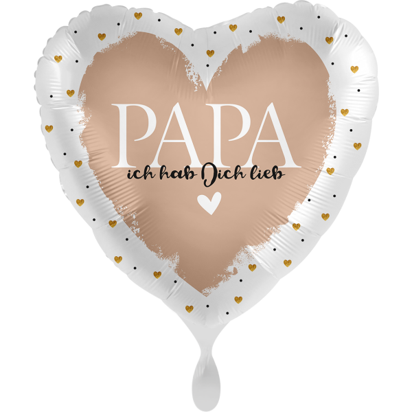 Premioloon Ballon "Papa ich hab Dich lieb"