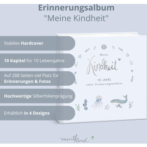 Mintkind Erinnergungsalbum "Meine Kindheit" Wal