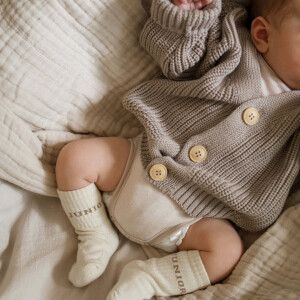 Cosyroots Oversize-Cardigan aus Biobaumwolle