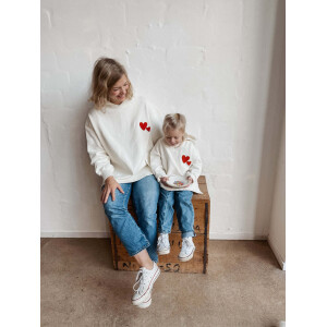 Atelier Rive Heart Hoodie Mama & Papa