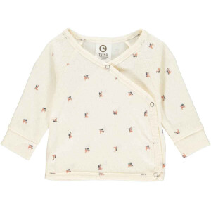 Müsli by green cotton Wickelshirt Pointelle Blumen