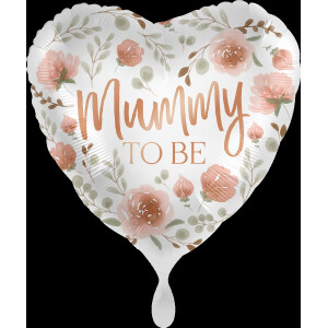 Premioloon Ballon "Mummy to Be" Blumen