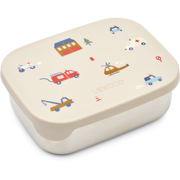 Liewood Lunchbox Arthur Emergency Vehicles