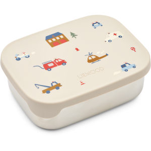Liewood Lunchbox Arthur Emergency Vehicles