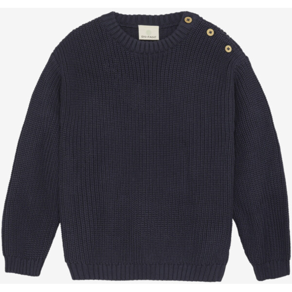 En Fant Strickpullover Rippstrick Bio