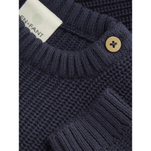 En Fant Strickpullover Rippstrick Bio