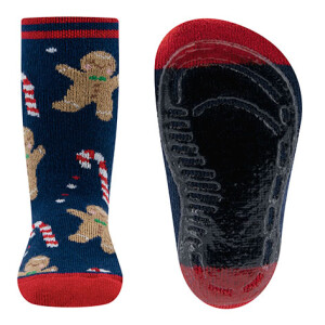 Ewers Stoppersocken Soft Step Weihnachtssocken Zuckerstange