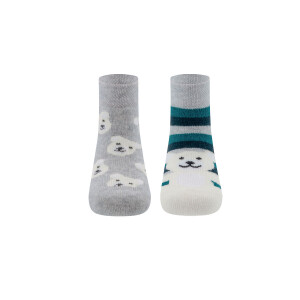 Ewers Thermo-Socken 2er Set Eisbär