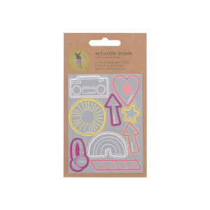 Lässig Reflektive Sticker Rainbow