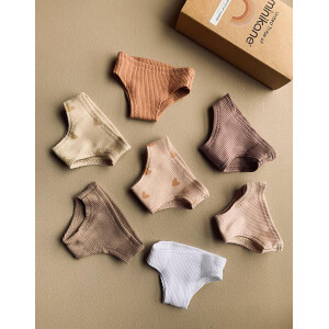 Minikane Baumwollslips für Babypuppen 34cm