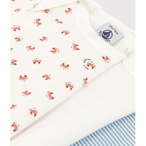 Petit Bateau Langarmbody 3er Set Fuchs Bio