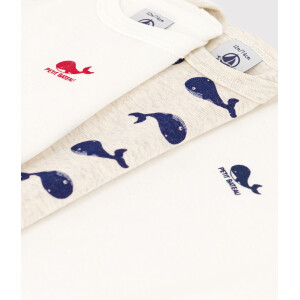 Petit Bateau Langarmbody 3er Set Wal Bio