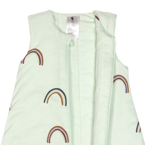 Lässig Kugelschlafsack Rainbow mint Bio und recycelt
