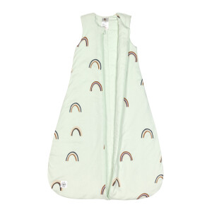 Lässig Kugelschlafsack Rainbow mint Bio und recycelt