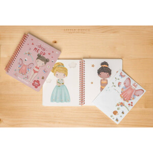 Little Dutch Stickerbuch Dress Me Up Rosa & Friends