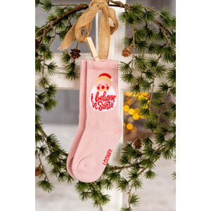 Loones Socken I Believe in Santa