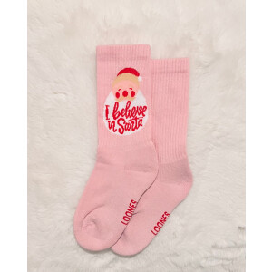 Loones Socken I Believe in Santa