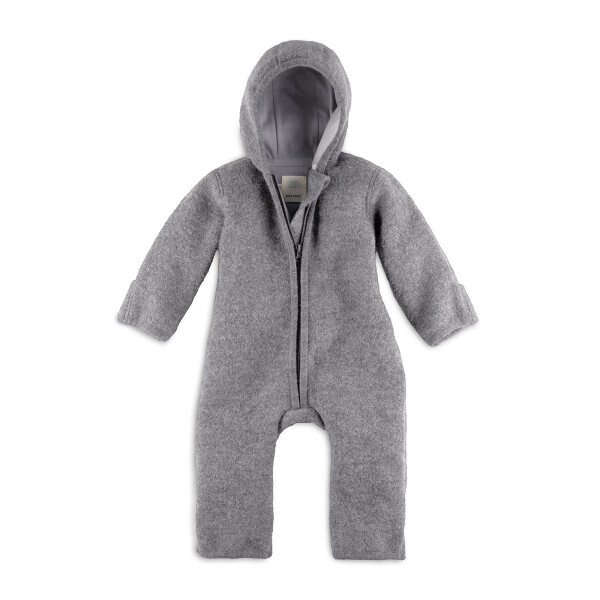 Halfen Wollwalk-Overall mit Reißverschluss