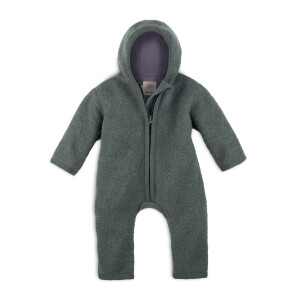 Halfen Wollwalk-Overall mit Reißverschluss